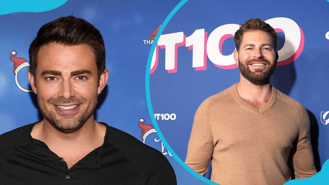 Jonathan Bennett attends Christmas Con 2022 (L). Vaughan (R) attends the Out100 Event 2024 Jonathan Bennett attends Christmas Con 2022 (L). Vaughan (R) attends the Out100 Event 2024