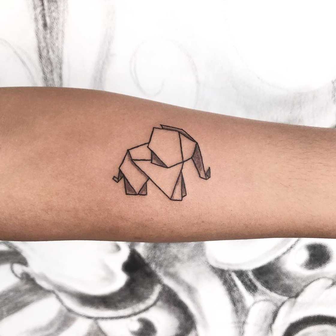 Elephant tattoo