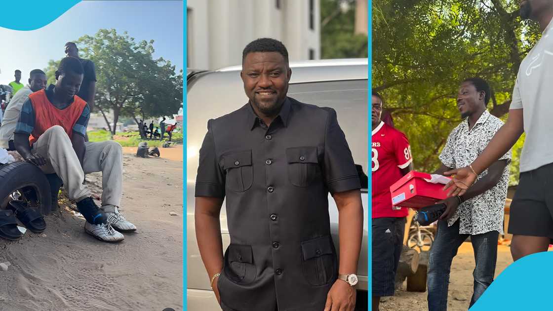 John Dumelo, School feeding, Caterers, food items, donation, MP, Ayawaso West Wuogon. John Dumelo, School feeding, Caterers, food items, donation, MP, Ayawaso West Wuogon.