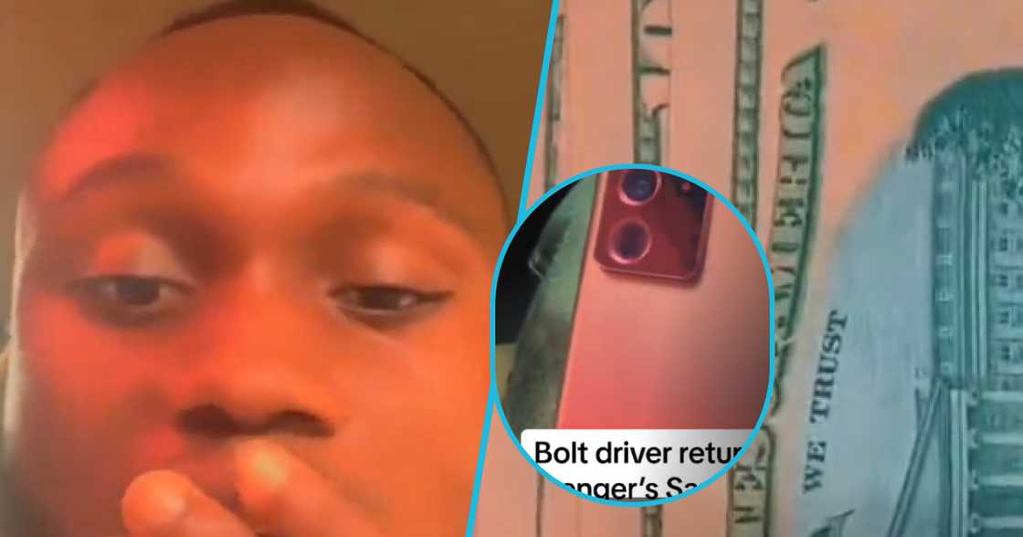 Photo of honest Bolt driver.