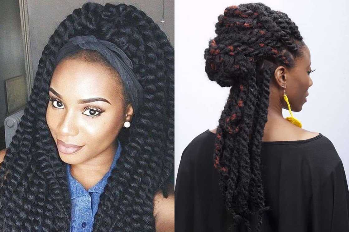 Afro Kinky Twist braids Afro Kinky Twist braids
