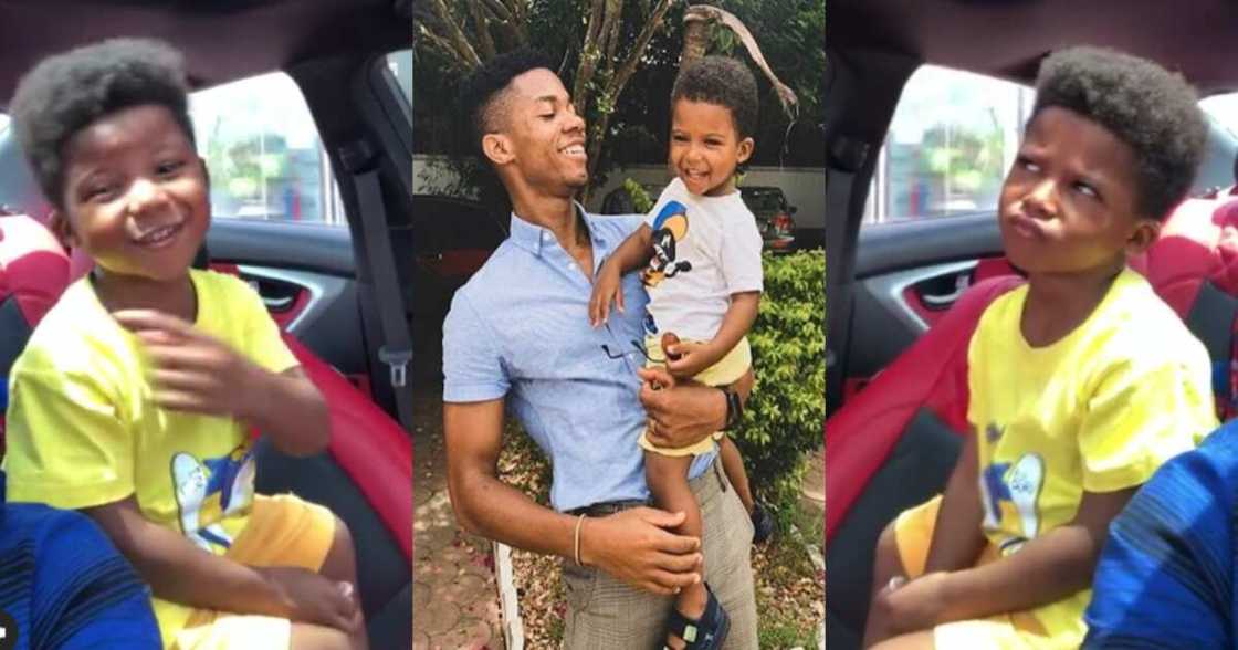 KiDi and his son Zane KiDi and his son Zane