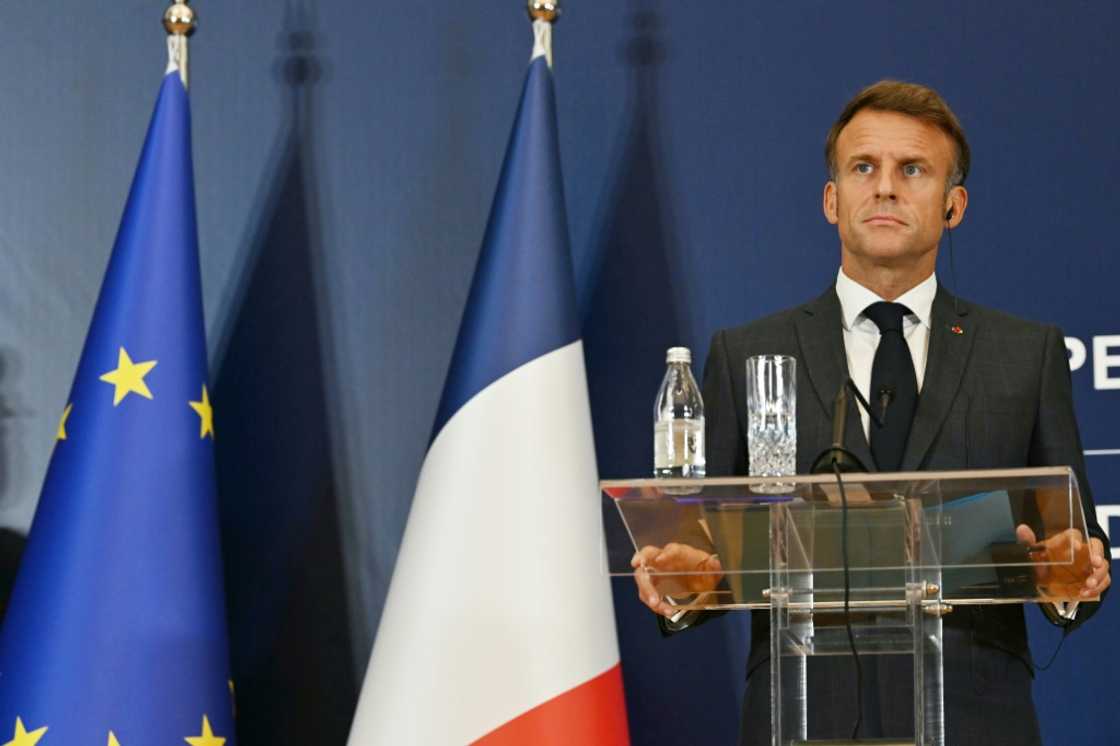 French President Emmanuel Macron said he did not know Durov would be coming to France