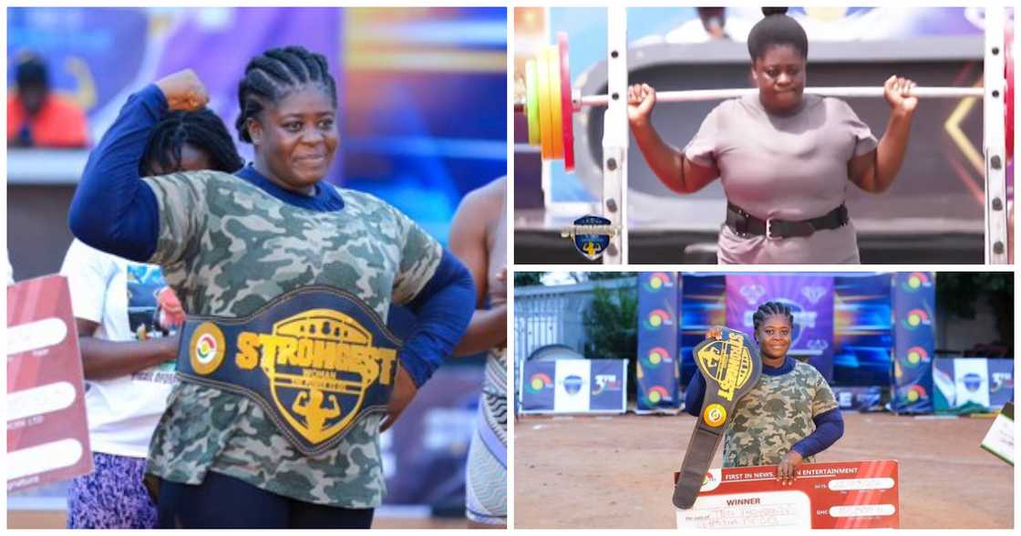 Doris Nartey the winner of Ghana's Strongest Woman Doris Nartey the winner of Ghana's Strongest Woman