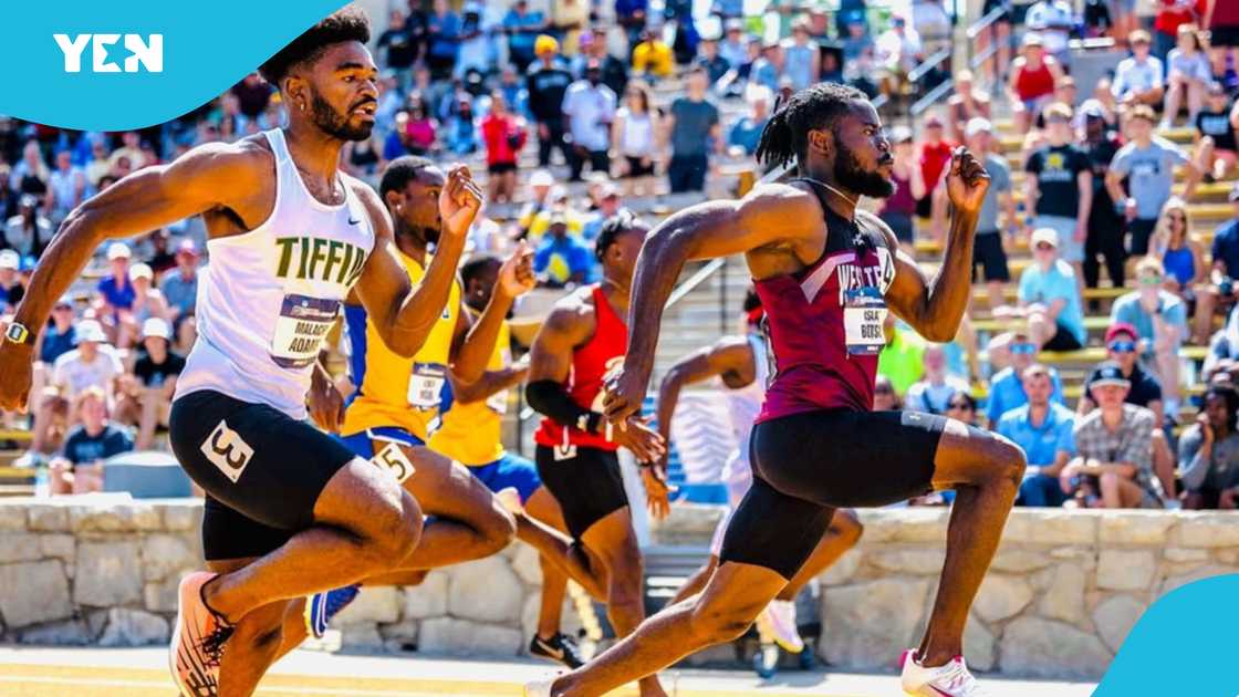Isaac Botsio, West Texas A&M University, Ghanaian athlete, Botsio's athletic achievement, Botsio's nursing degree, Abdul Rasheed Saminu, Ghana Secondary Technical School. Isaac Botsio, West Texas A&M University, Ghanaian athlete, Botsio's athletic achievement, Botsio's nursing degree, Abdul Rasheed Saminu, Ghana Secondary Technical School.