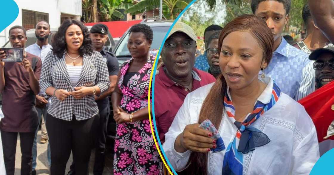 Adwoa safo get shade from delegates Adwoa safo get shade from delegates