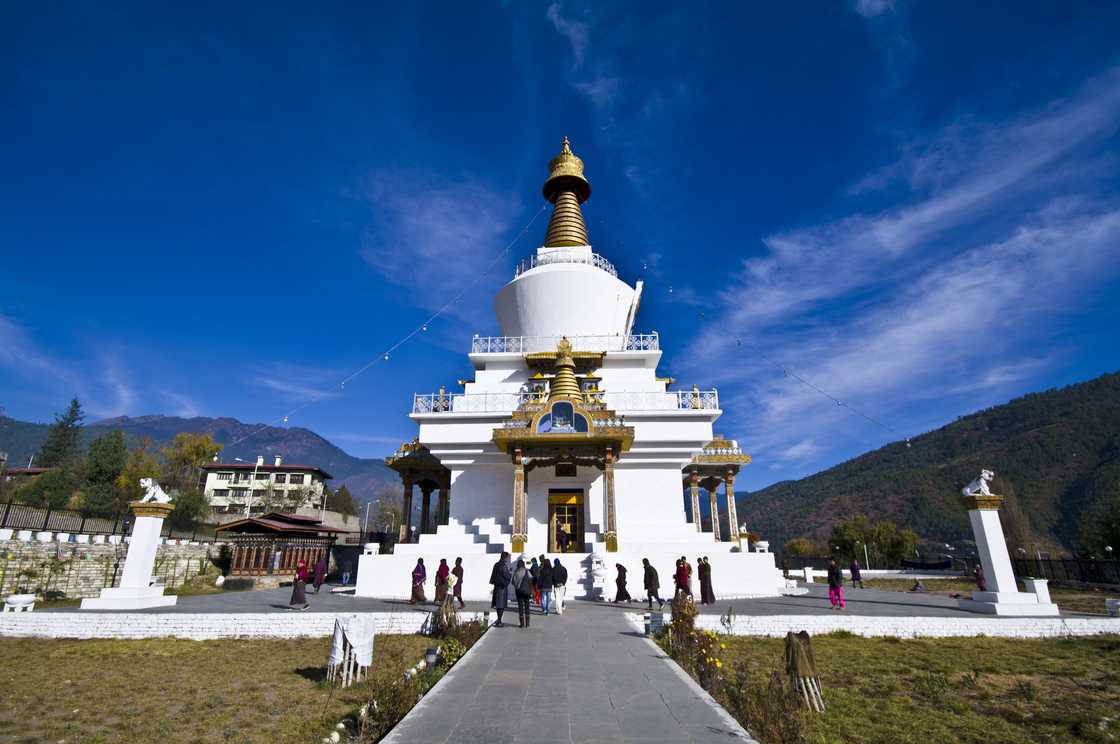 Thimphu Memorial Chorten, Thimphu Bhutan Thimphu Memorial Chorten, Thimphu Bhutan