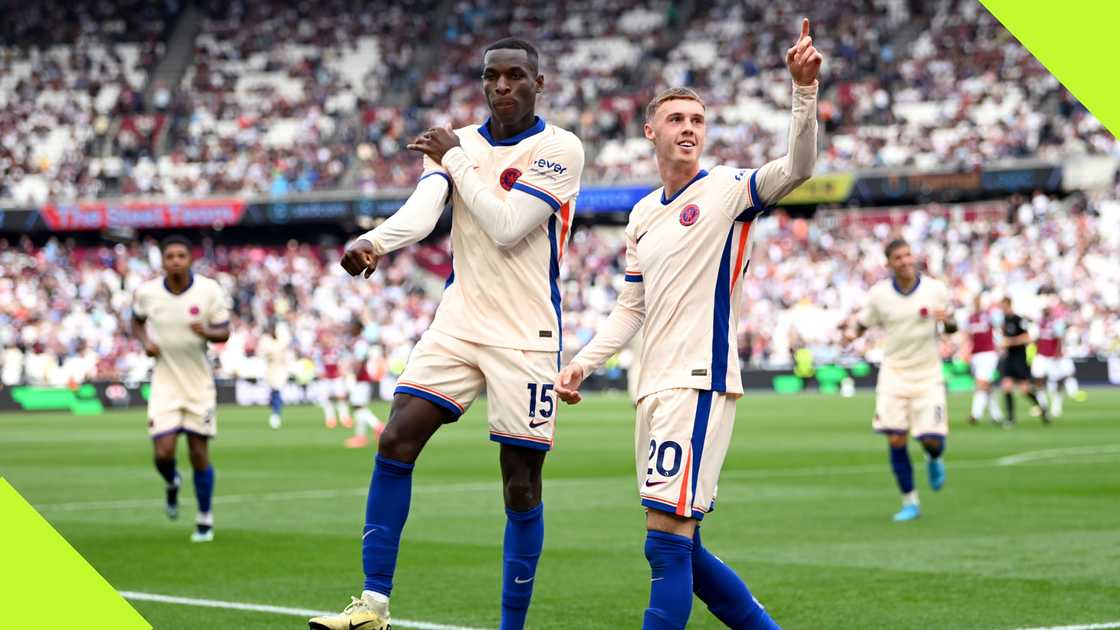 Nicolas Jackson and Palmer scored in Chelsea's 3-09 win over West Ham Nicolas Jackson and Palmer scored in Chelsea's 3-09 win over West Ham