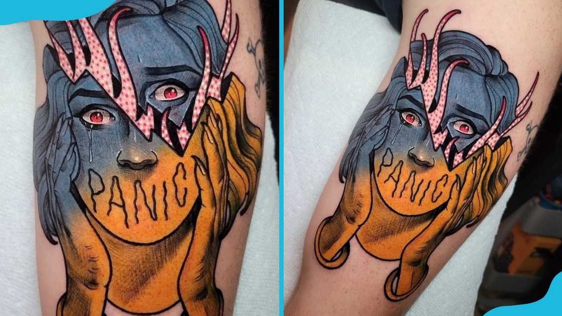 Echoes of panic mental health tattoo Echoes of panic mental health tattoo