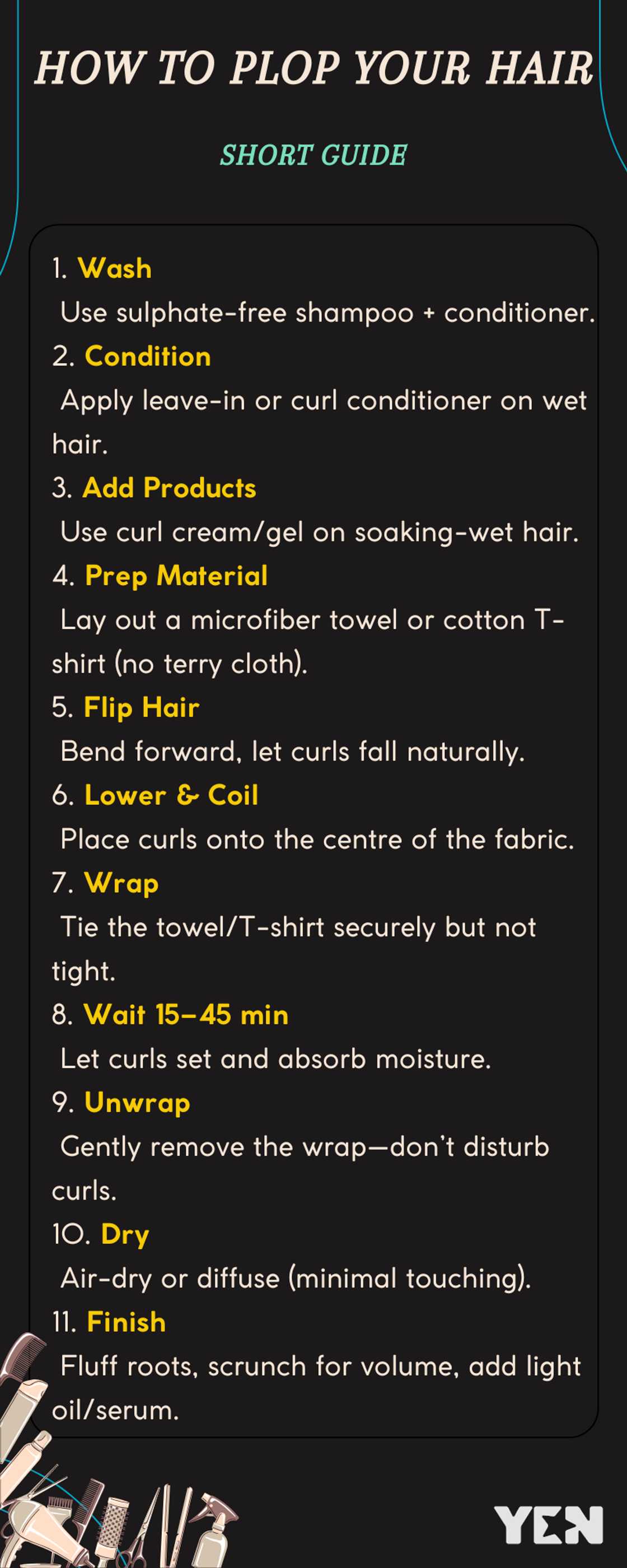 Simple and easy how to plop hair step-by-step guide for beginners Simple and easy how to plop hair step-by-step guide for beginners