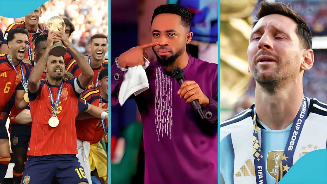 Fire Oja prophecy, 2026 World Cup, Spain vs Argentina, World Cup predictions, Ghanaian prophet, champions, football prophecy Fire Oja prophecy, 2026 World Cup, Spain vs Argentina, World Cup predictions, Ghanaian prophet, champions, football prophecy
