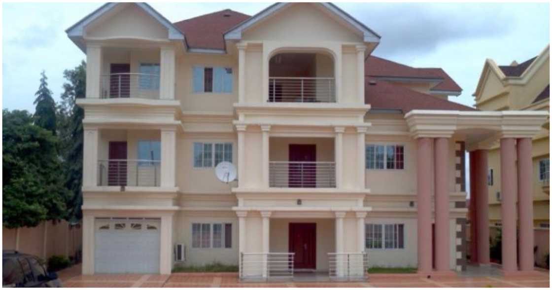 Genevieve's mansion in Achimota, Ghana Genevieve's mansion in Achimota, Ghana