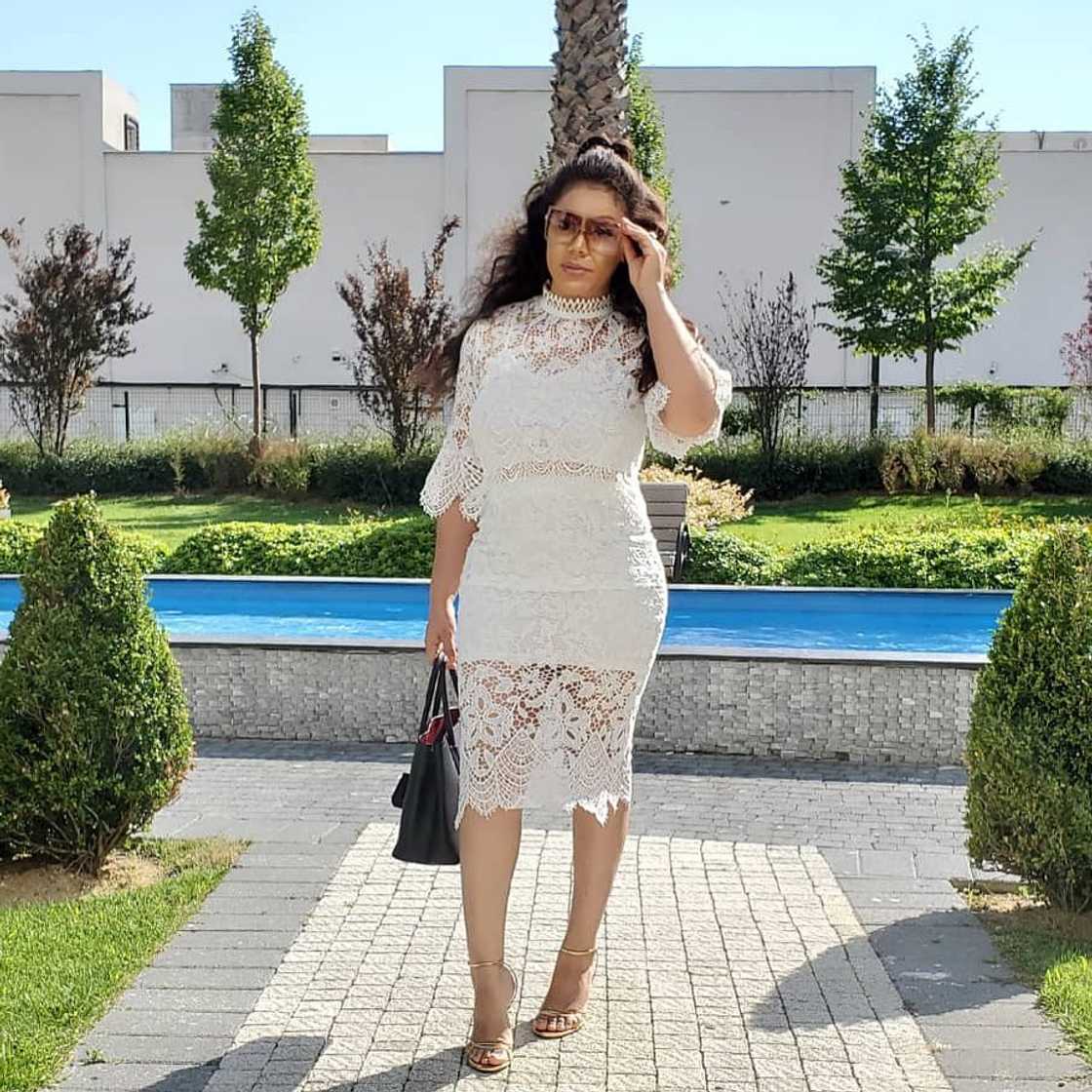 Nadia Buari dresses