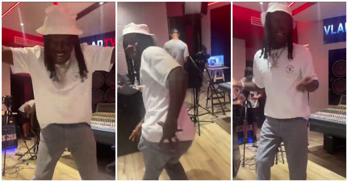 Stonebwoy Dances elated in video after Ghana's qualification to the Corld Cup Stonebwoy Dances elated in video after Ghana's qualification to the Corld Cup