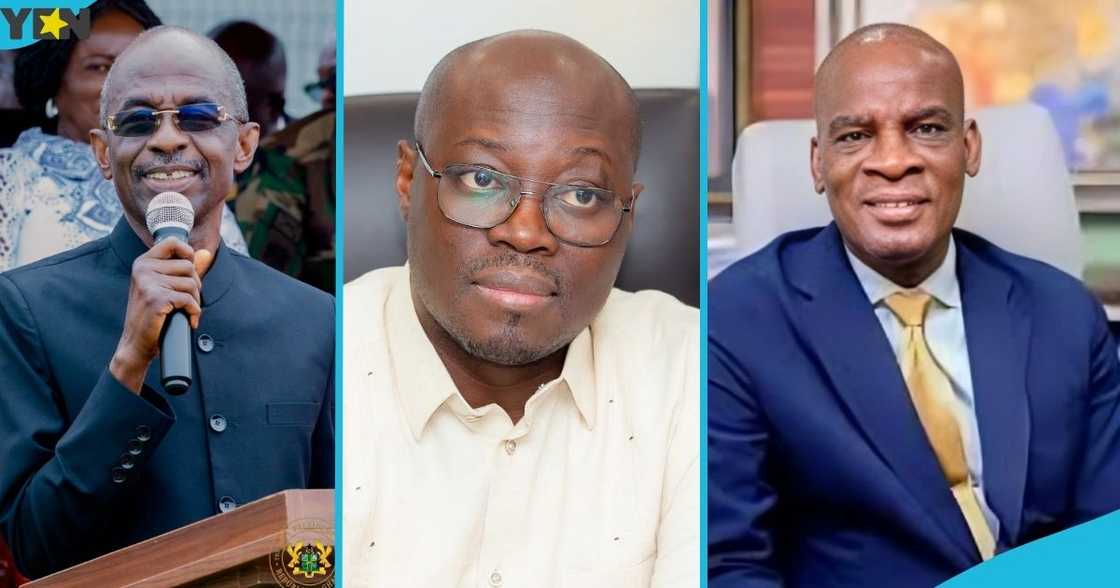 NDC National Chairman, Johnson Asiedu Nketiah, Dr Cassiel Ato Forson, Finance Minister, Haruna Iddrisu, Education Minister, flagbearer race. NDC National Chairman, Johnson Asiedu Nketiah, Dr Cassiel Ato Forson, Finance Minister, Haruna Iddrisu, Education Minister, flagbearer race.