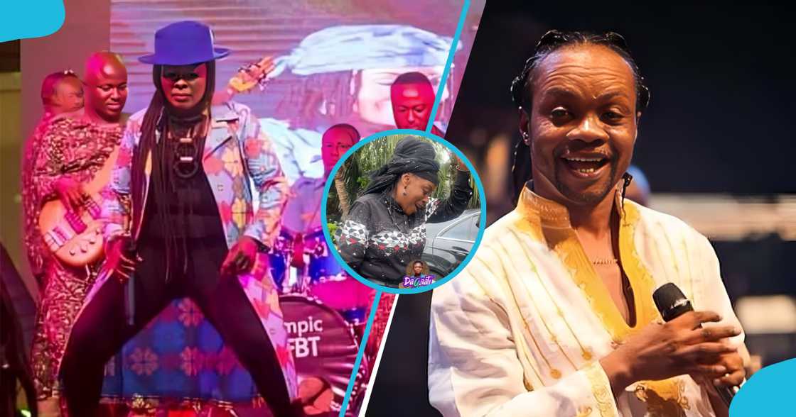 Akosua Agyapong, Daddy Lumba, Lumba home, Lumba condolence visit, Akosua Agyapong Lumba home, Akosua Agyapong Lumba family