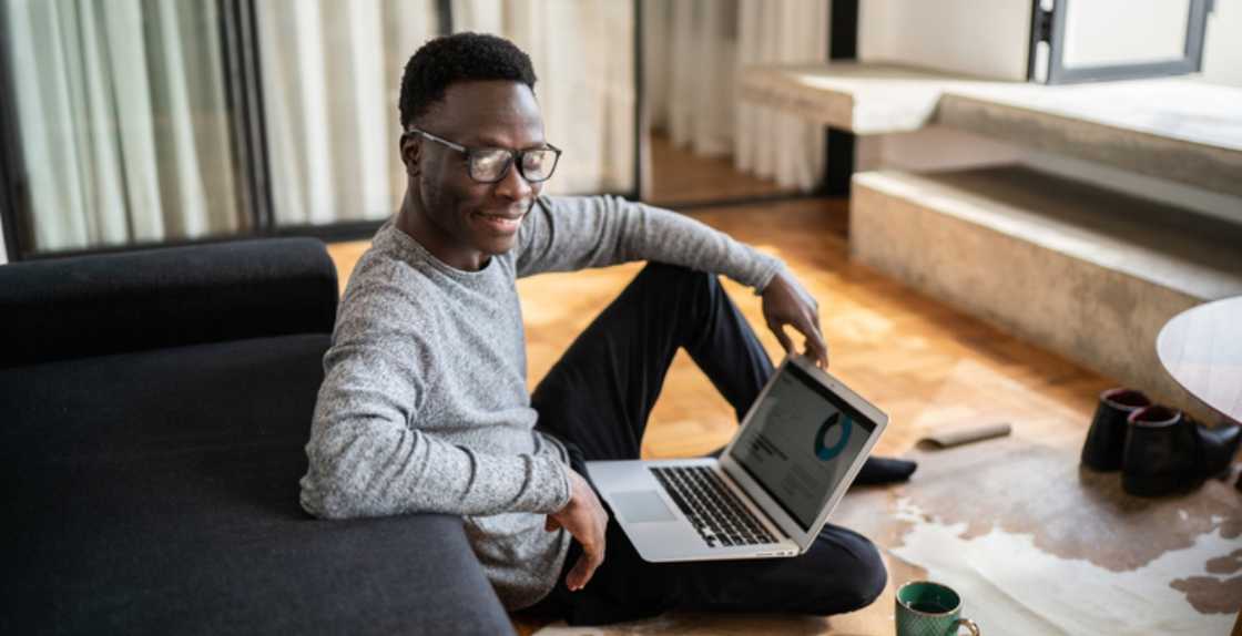 Young man looking excited Young man looking excited