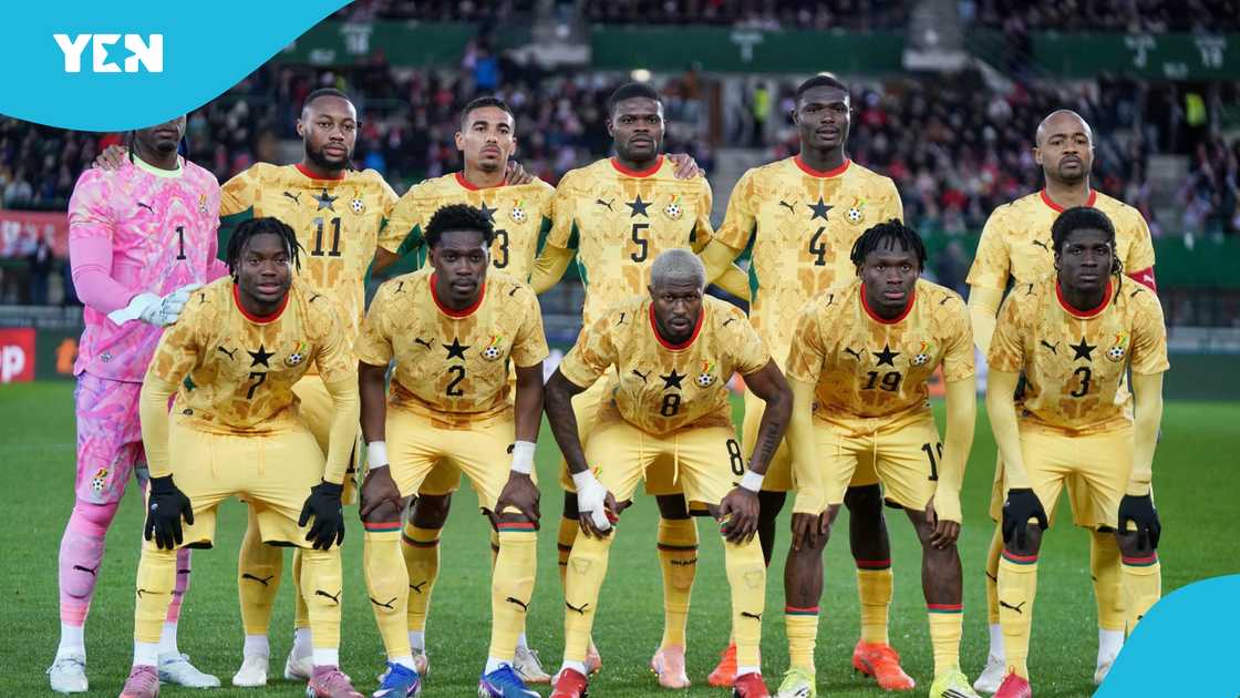 Ghana player ratings vs. Austria, Ghana vs Austria result, Jordan Ayew goal, Thomas Partey performance, Caleb Yirenkyi mistake, Antoine Semenyo performance, Fatawu Issahaku stats, Ghana defense problems, Austria beat Ghana 5-1