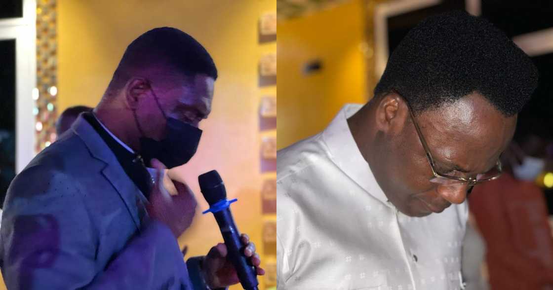 Pastors at Captain Smart's outdooring Pastors at Captain Smart's outdooring