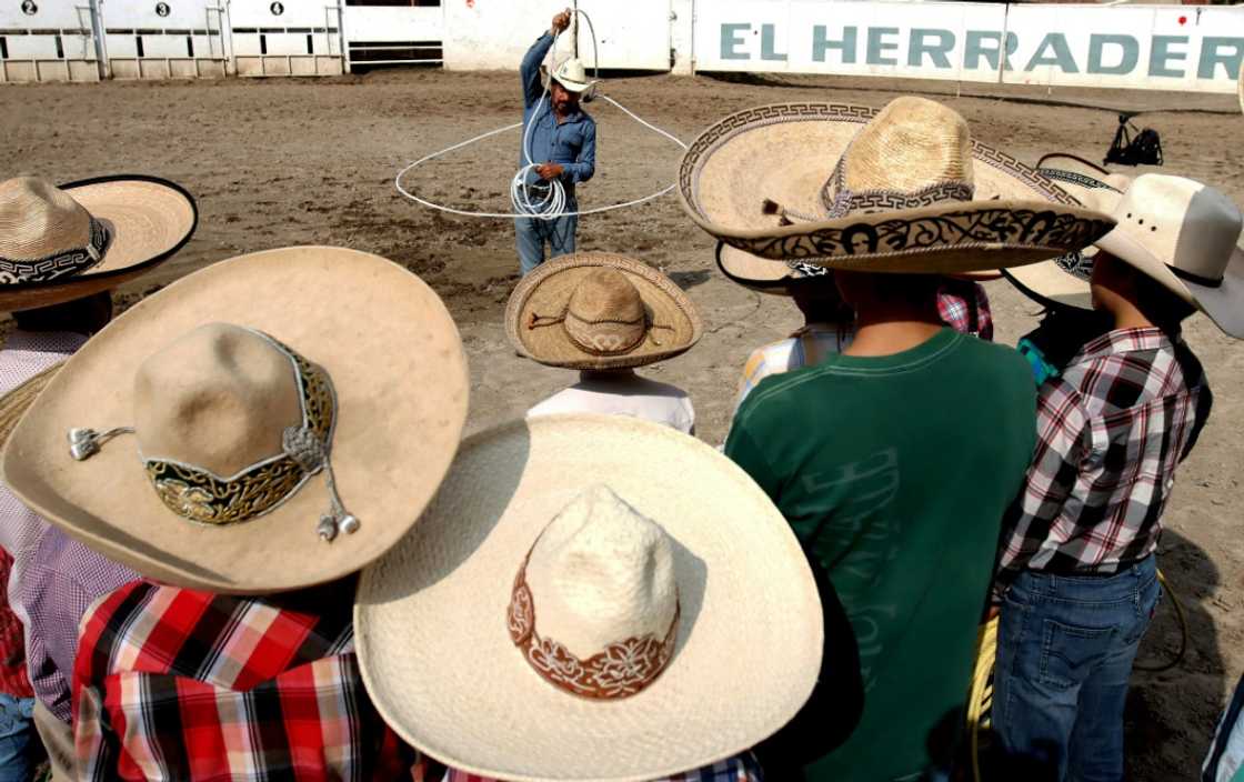 The school, which opened in 2016, offers free classes to budding young cowboys and cowgirls The school, which opened in 2016, offers free classes to budding young cowboys and cowgirls