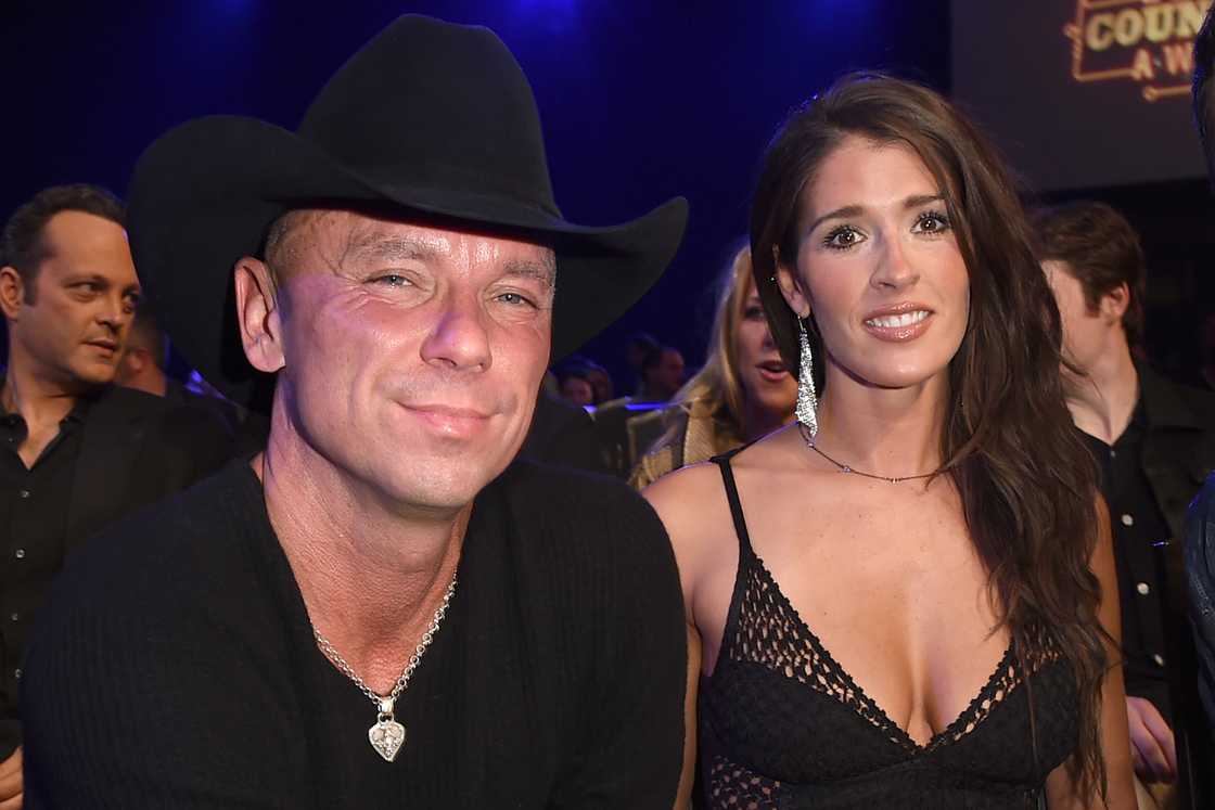 Kenny Chesney (L) and Mary Nolan (R) attend the 2014 American Country Countdown Awards Kenny Chesney (L) and Mary Nolan (R) attend the 2014 American Country Countdown Awards