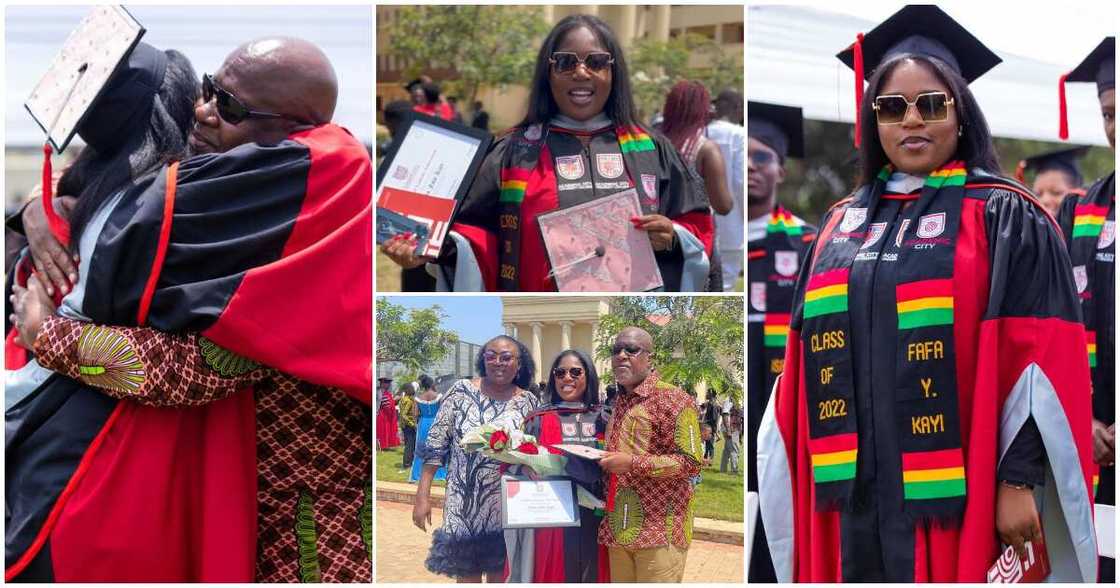 Kwame Sefa Kayi's daughter graduates Kwame Sefa Kayi's daughter graduates