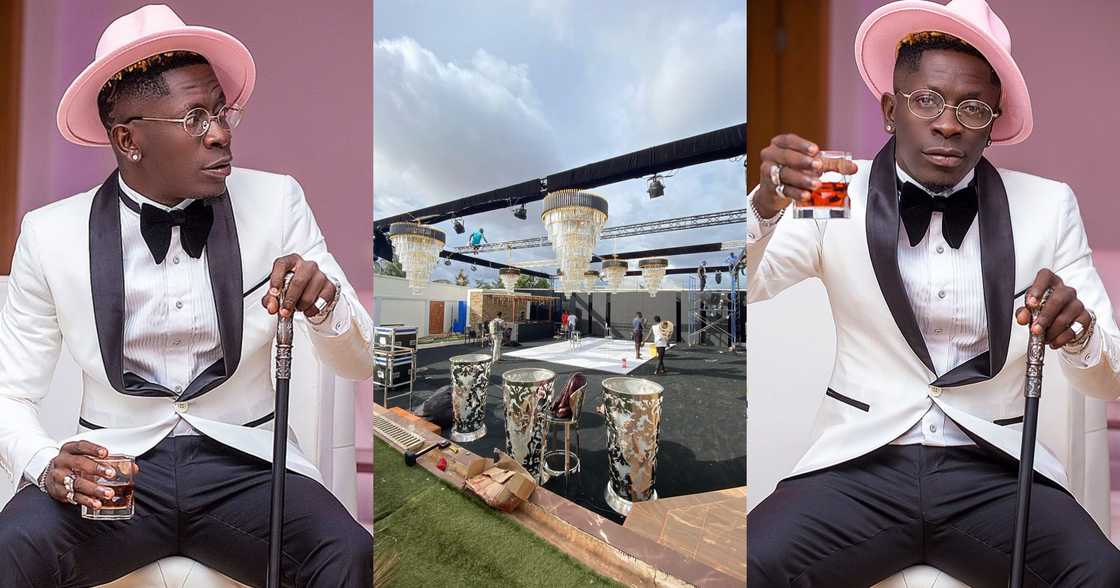 Shatta Wale says he bought a new house as 36th birthday present (video) Shatta Wale says he bought a new house as 36th birthday present (video)