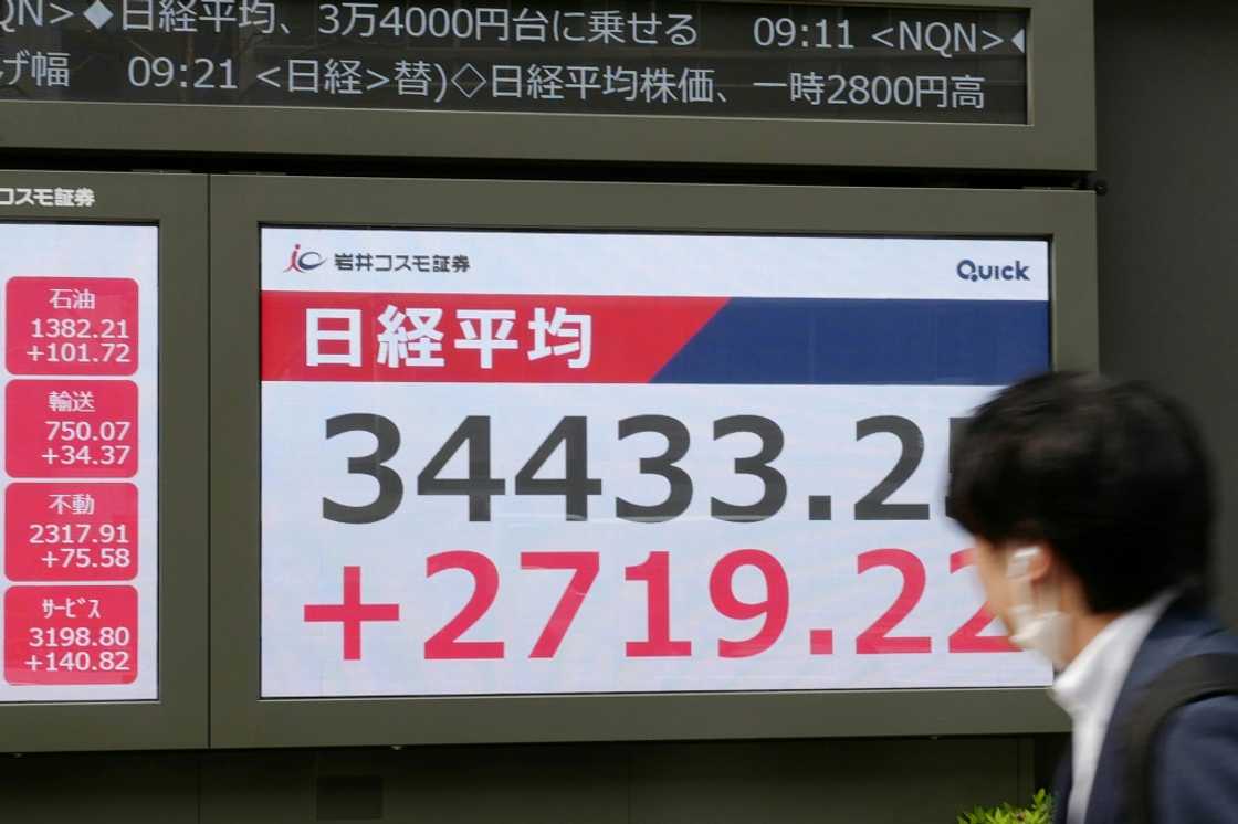 Tokyo stocks led a surge across Asian markets as traders breathed a sigh of relief after Donald Trump delayed most of his crippling tariffs Tokyo stocks led a surge across Asian markets as traders breathed a sigh of relief after Donald Trump delayed most of his crippling tariffs