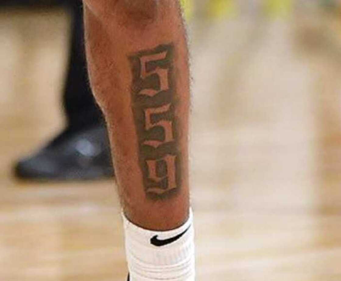 Jalen Green's tattoos