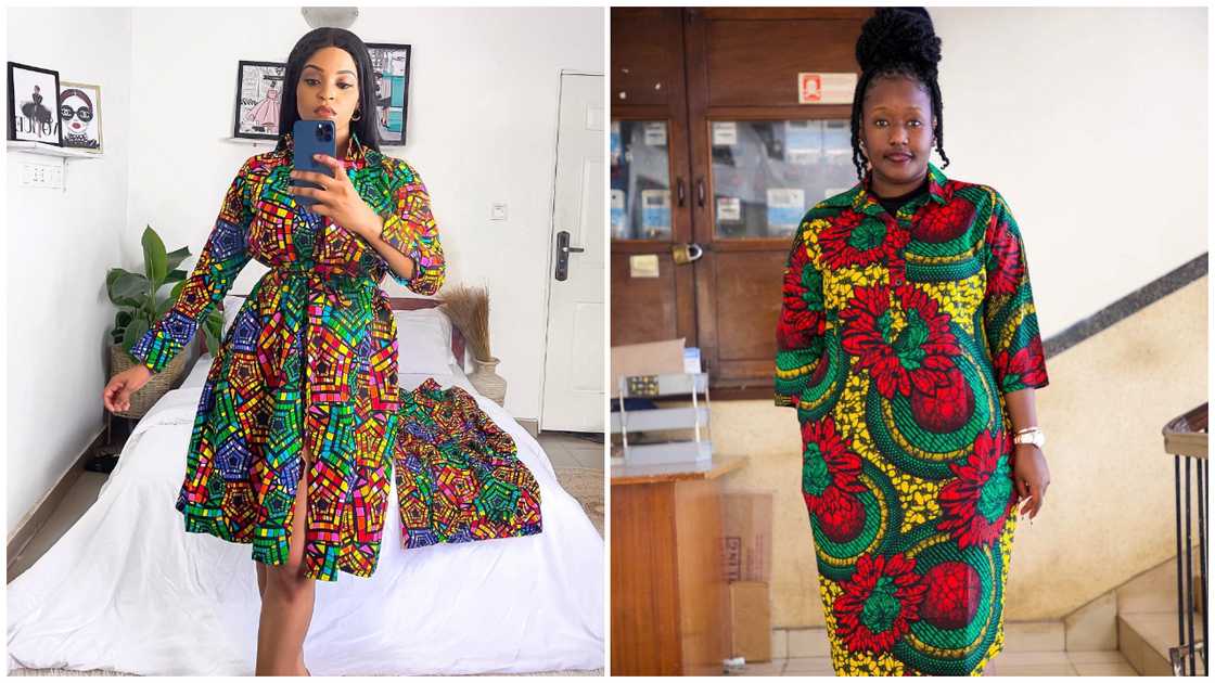 shirt gown styles shirt gown styles