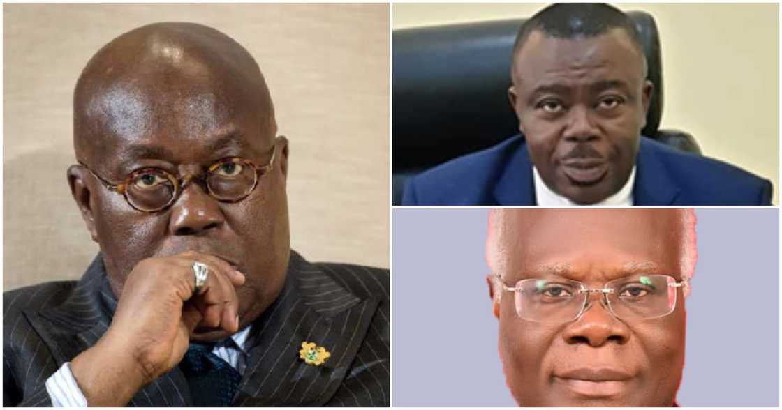 Akufo-Addo, Asamoah Boateng and KT Hammond