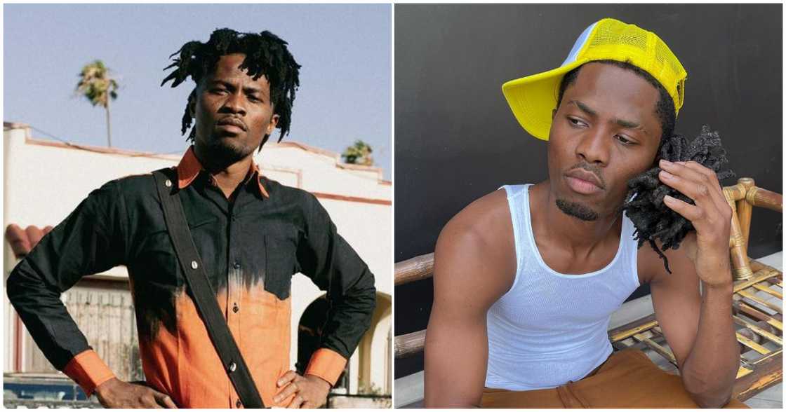 Kwesi Arthur cuts dreadlocks Kwesi Arthur cuts dreadlocks