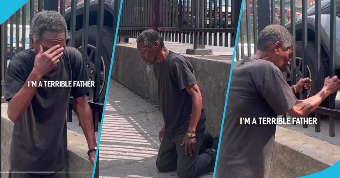 Homeless father shares regret Homeless father shares regret