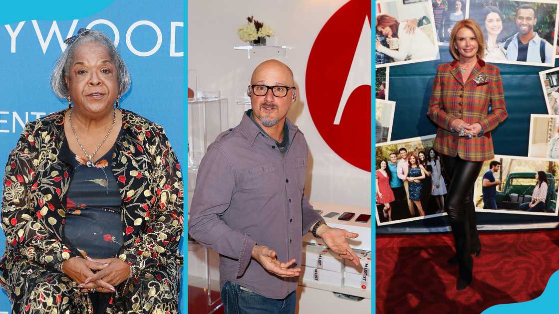 Della Reese (L), Timothy Van Patten (M), and Roma Downey (L) Della Reese (L), Timothy Van Patten (M), and Roma Downey (L)