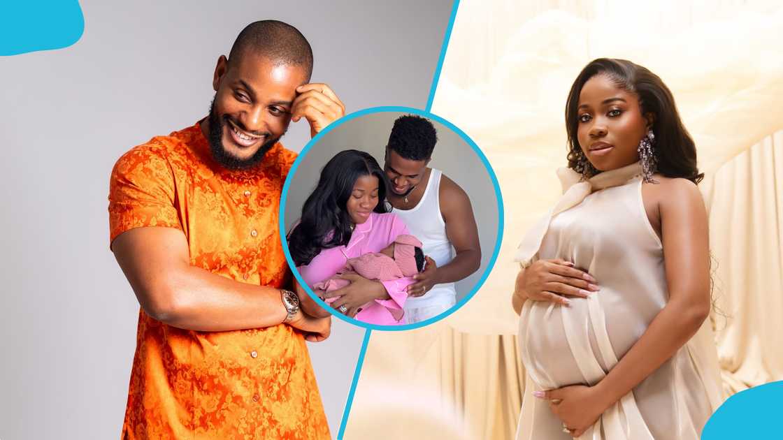 Veekee James, Alexx Ekubo, New baby, Baby arrival, Nollywood, Fashion designer, Femi Atere