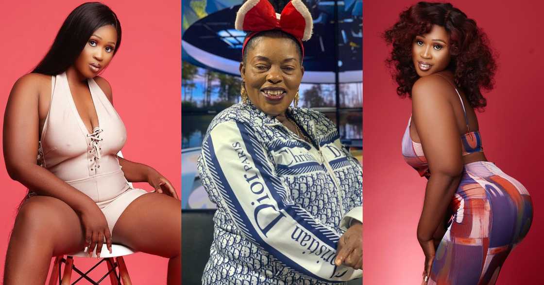 Kumawood Actress Mama Kali and daughter Afia Osaa Kumawood Actress Mama Kali and daughter Afia Osaa