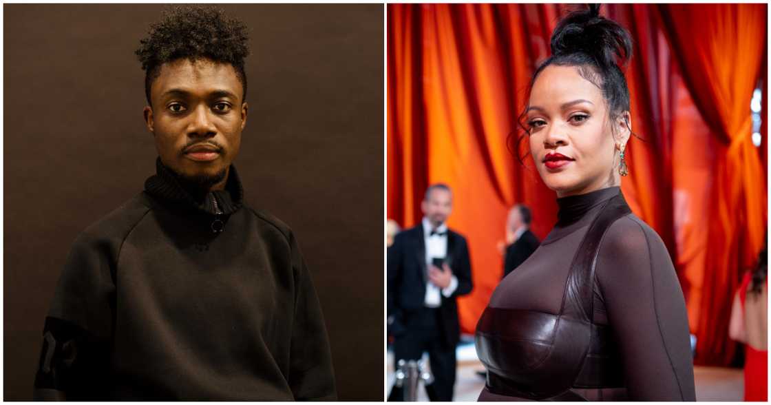 Ghanaian designer Papa Oppong and Rihanna