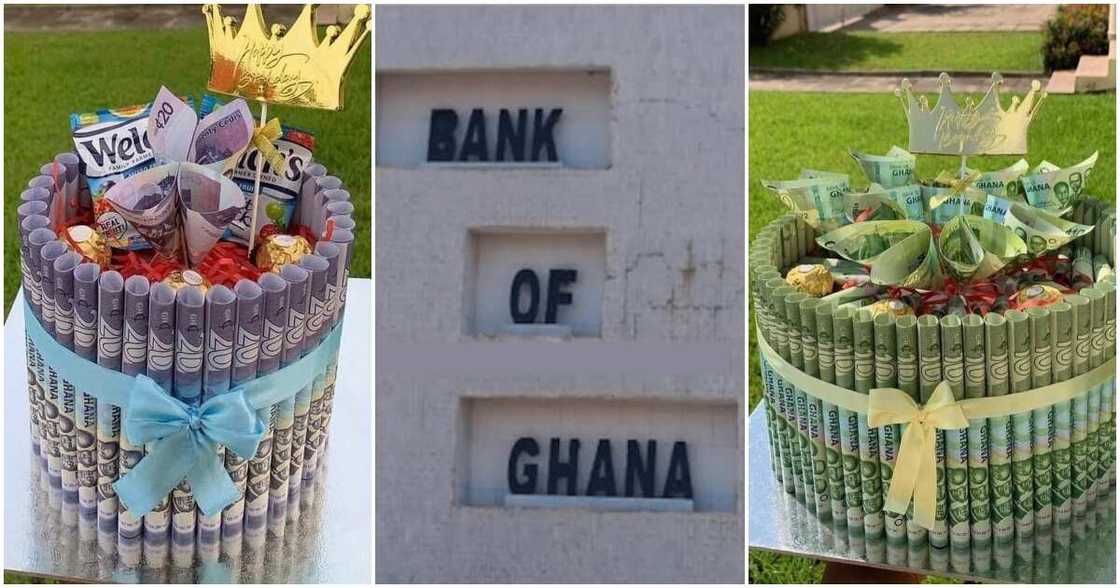 The Bank of Ghana has banned the use of cedi banknotes for "money bouquet" The Bank of Ghana has banned the use of cedi banknotes for "money bouquet"