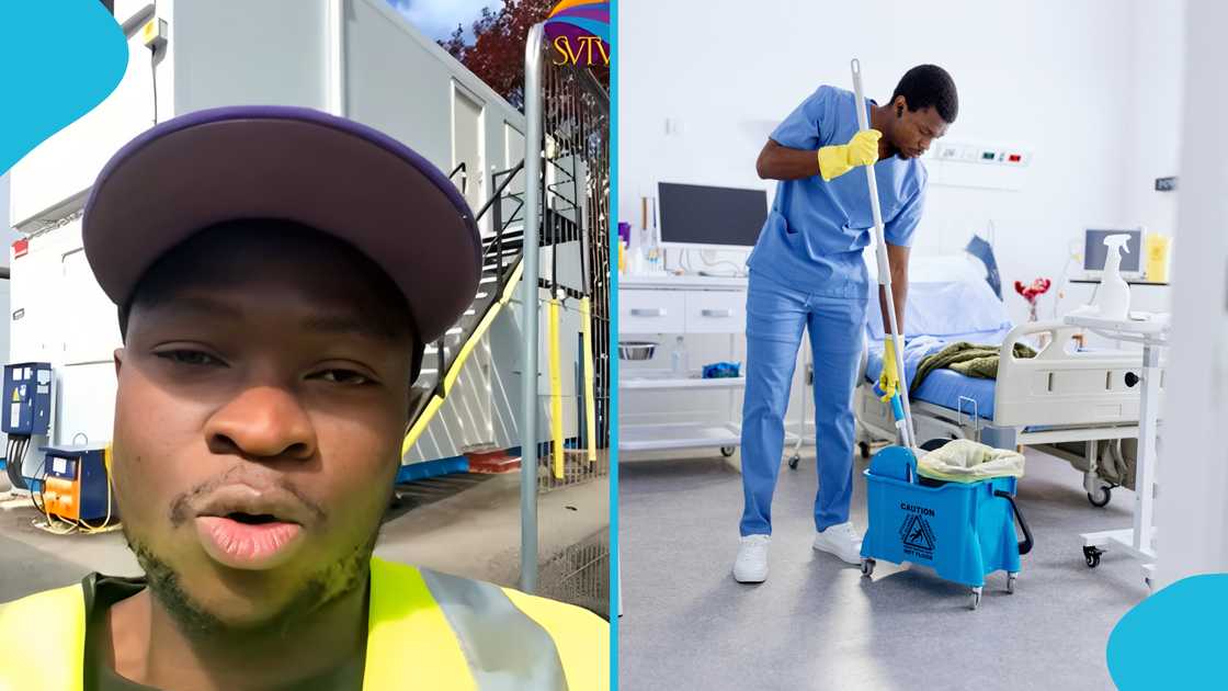Ghanaian abroad, Ghanaian in UK, Japa syndrome, Cleaner, Cleaning job, Legal documents, Cost of travelling. Ghanaian abroad, Ghanaian in UK, Japa syndrome, Cleaner, Cleaning job, Legal documents, Cost of travelling.
