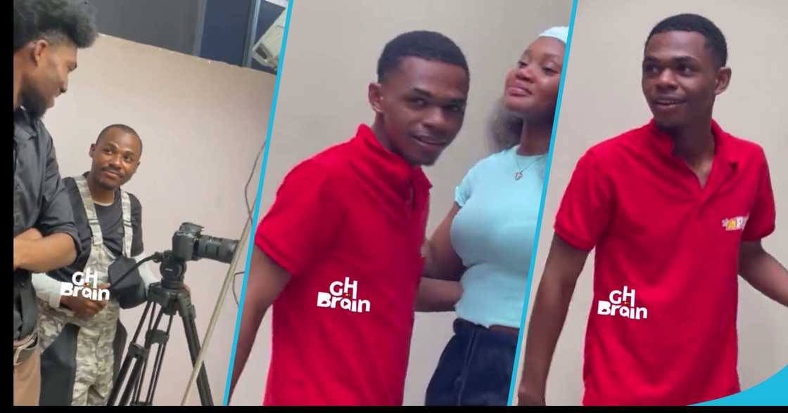 Kelvin Bruun on the set of a new movie Kelvin Bruun on the set of a new movie