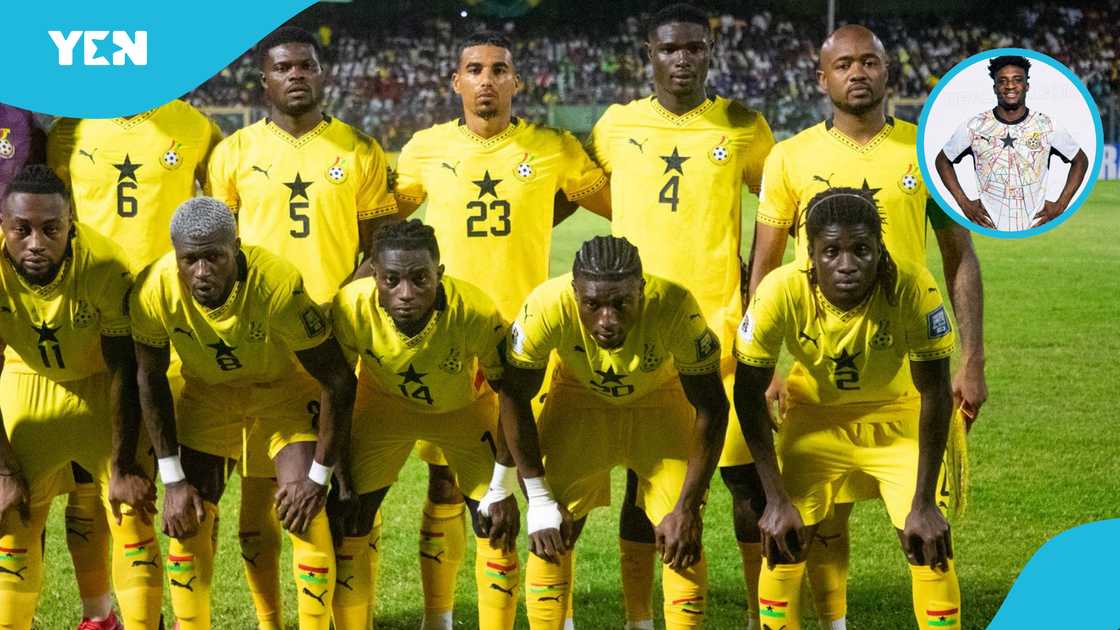 Ghana, Black Stars, 2026 FIFA World Cup, Black Stars away kit, Leaked Ghana jersey, Leaked 2026 World Cup kit.