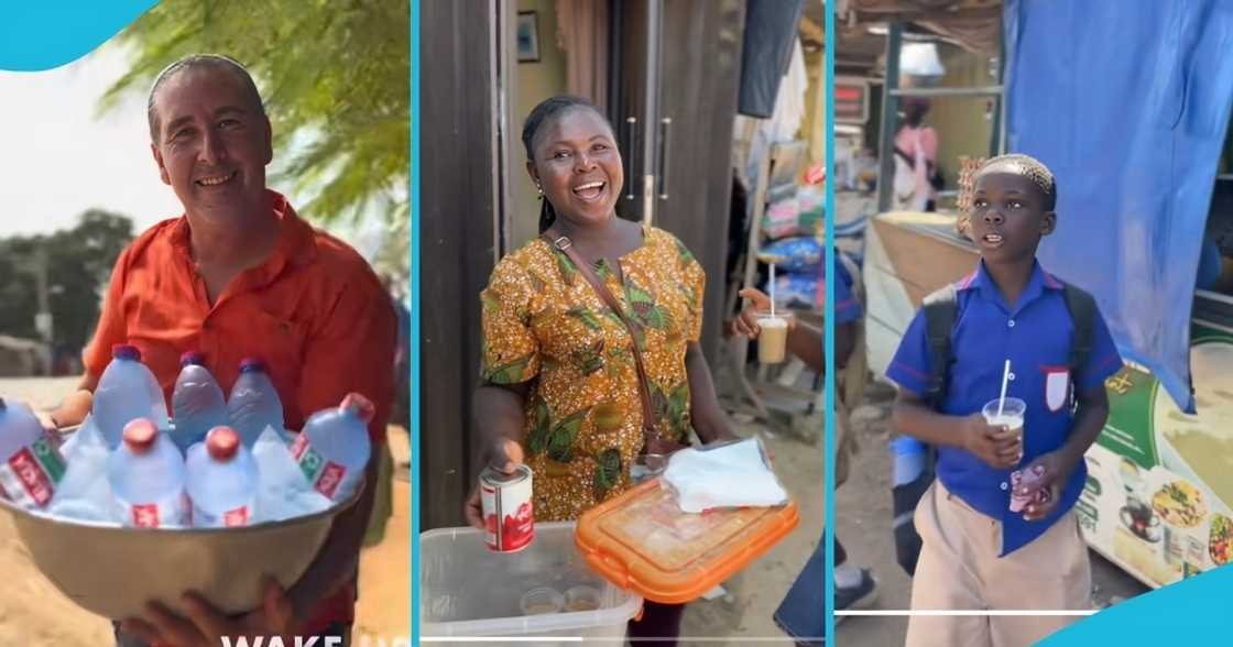 Reza helping, reza, cape coast, tiger nut, tiger nut drinks, free drinks, tiger nut seller, tiger nut drink vendor, TikTok, Ghana TikToker Reza helping, reza, cape coast, tiger nut, tiger nut drinks, free drinks, tiger nut seller, tiger nut drink vendor, TikTok, Ghana TikToker