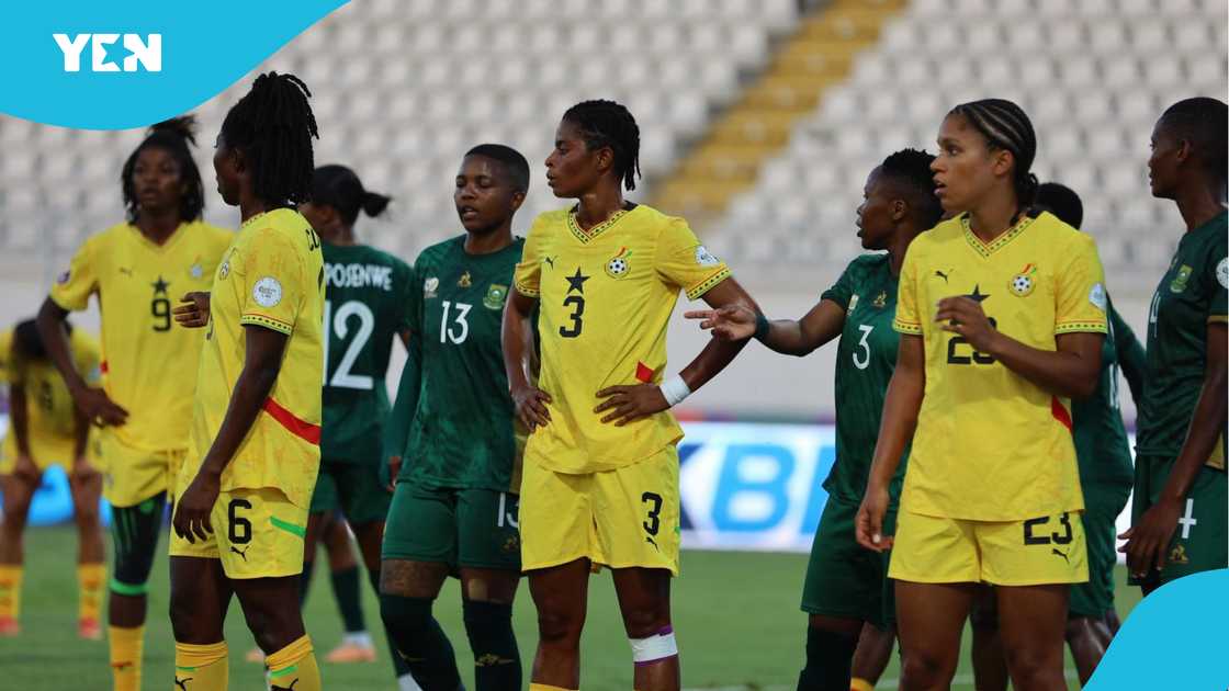 Ghana, Black Queens, South Africa, Banyana Banyana, WAFCON, Larbi Zaouli Stadium Ghana, Black Queens, South Africa, Banyana Banyana, WAFCON, Larbi Zaouli Stadium