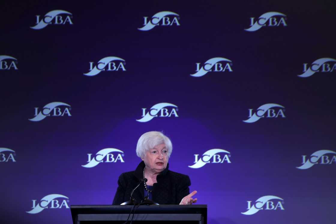 US Treasury Secretary Janet Yellen announced a fresh tranche of sanctions against Russia over its invasion of Ukraine