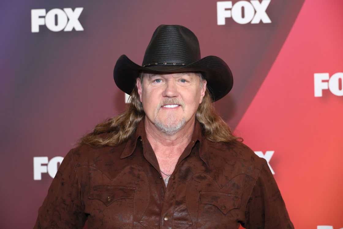 Trace Adkins poses at the 2022 Fox Upfront Trace Adkins poses at the 2022 Fox Upfront
