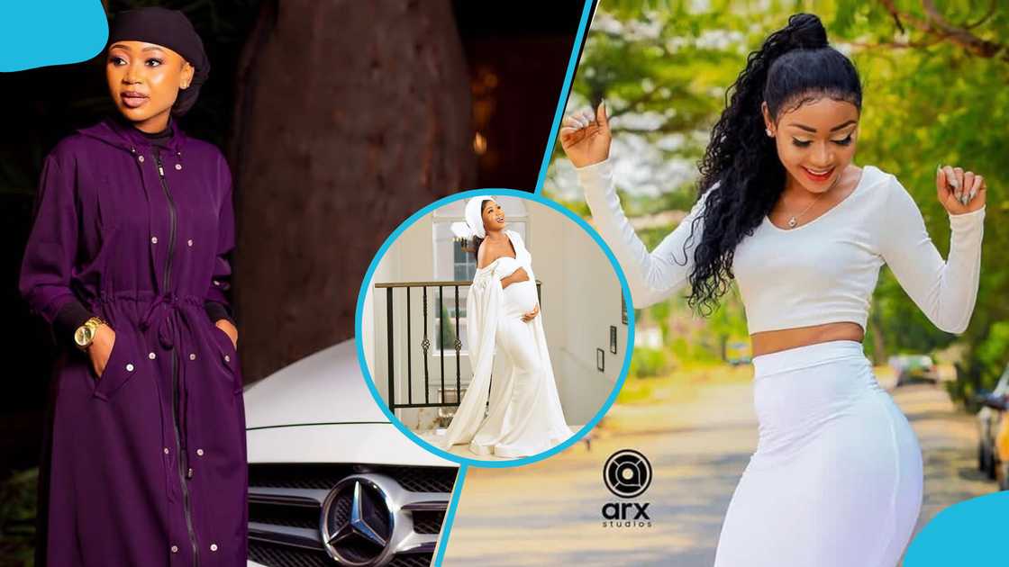 Akuapem Poloo, Instagram, social media, Rashid Yakubu, chief, pregnancy, baby bump, second child Akuapem Poloo, Instagram, social media, Rashid Yakubu, chief, pregnancy, baby bump, second child