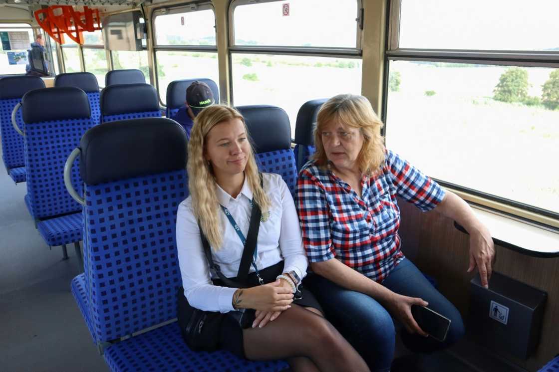 The driverless train has been carrying passengers The driverless train has been carrying passengers
