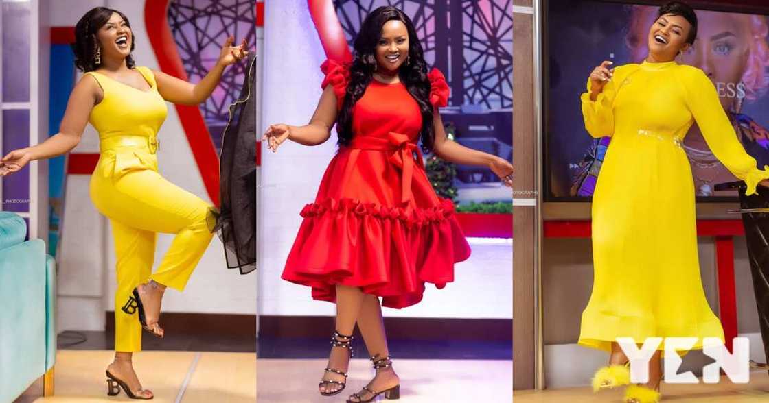 Nana Ama McBrown flaunts all her stepkids in lovely family photo Nana Ama McBrown flaunts all her stepkids in lovely family photo