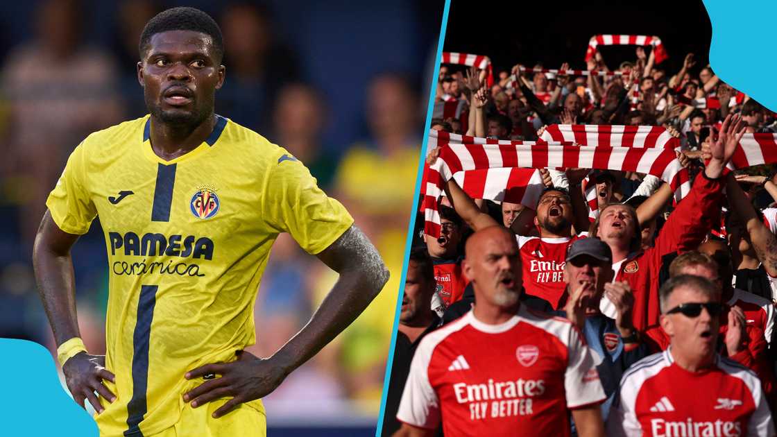 Arsenal fans, Thomas Partey, Arsenal draw with Man City, Villarreal, Southwark Crown Court, Premier League, Villarreal CF. Arsenal fans, Thomas Partey, Arsenal draw with Man City, Villarreal, Southwark Crown Court, Premier League, Villarreal CF.