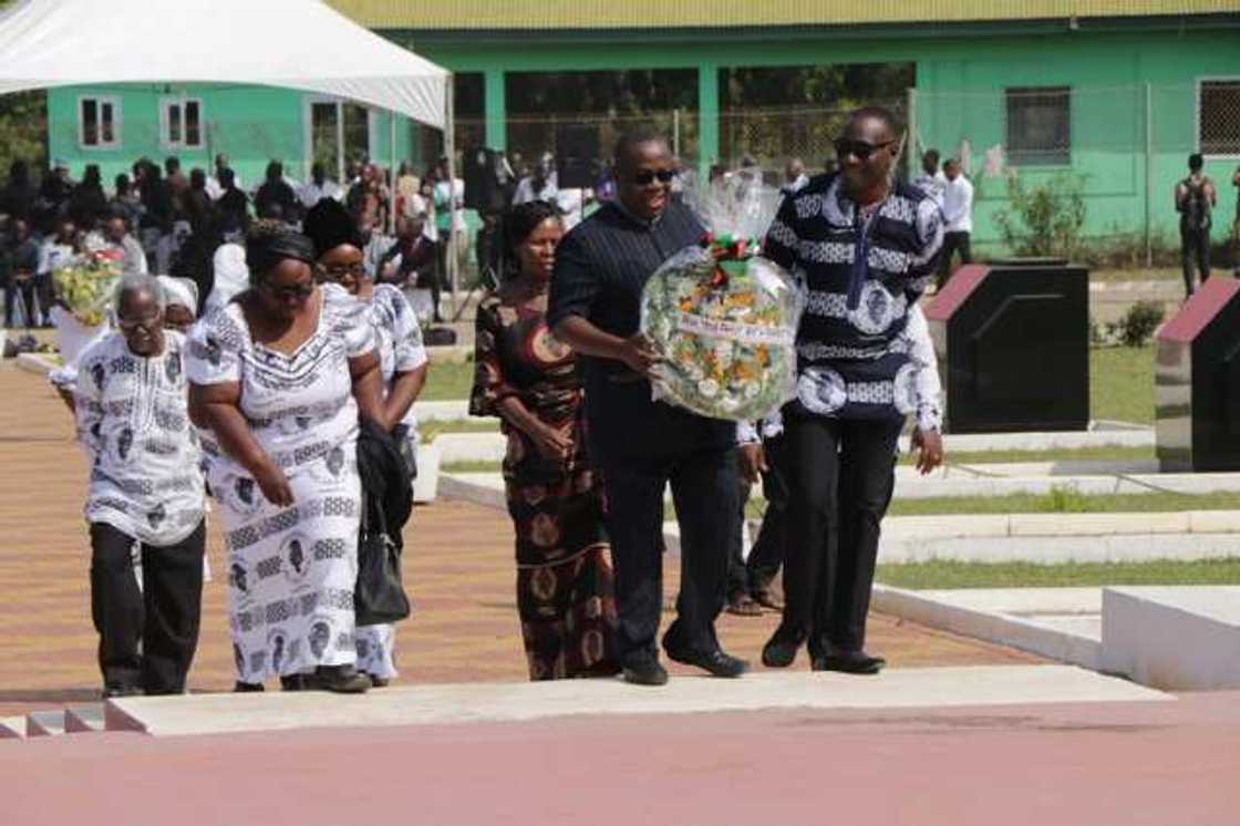 Touching photos drop from Atta Mills 7 year anniversary celebration Touching photos drop from Atta Mills 7 year anniversary celebration